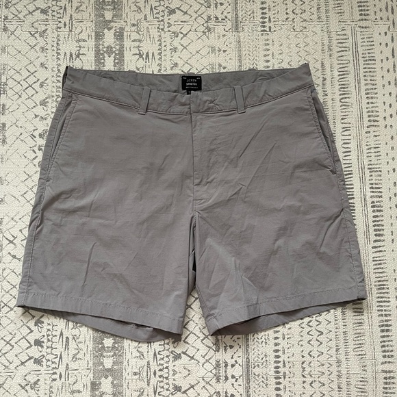 🔥Sale J.‎ Crew men’s stretch shirts 34x 7 gray - Picture 2 of 8